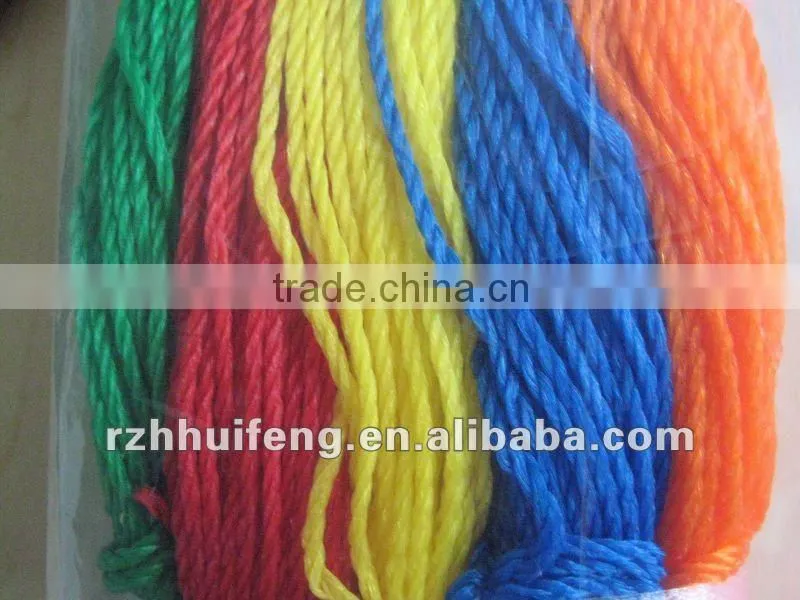 coloured PE twine