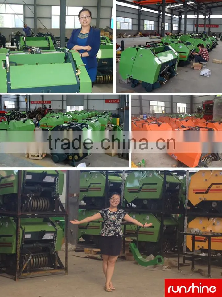 European standard manufacturer (CE No.OSE--11-0606/01) RXYK0850 mini round hay baler