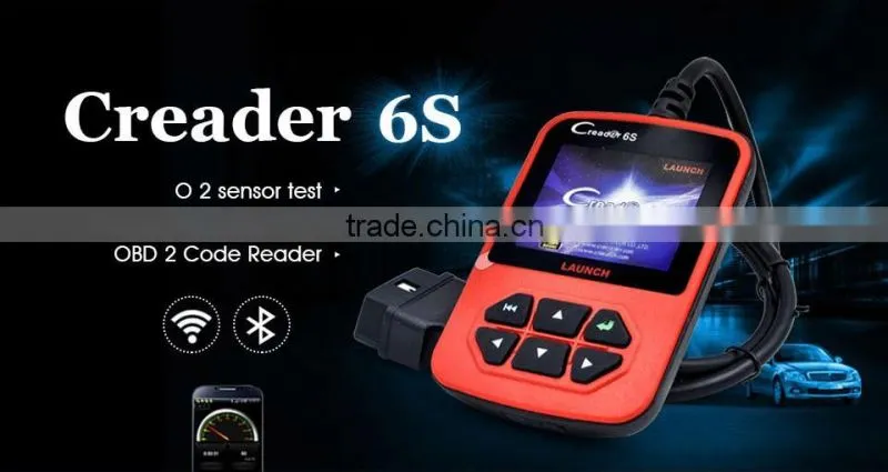 100% original auto Code Reader EU/USA/Asian Version Original Launch X431 Creader VI Plus Creader 6S with good feedback