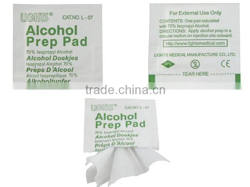 Alcohol disinfectant pad L 07