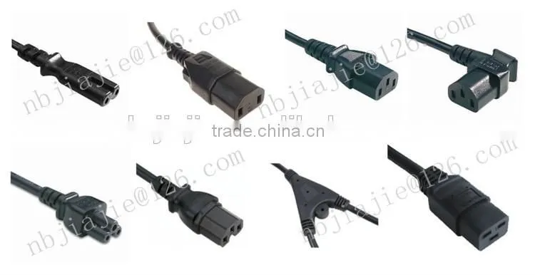 Europe computer power cable