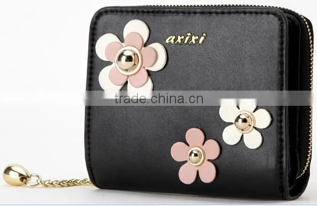 2014 Handmade brand ladies women leather wallet