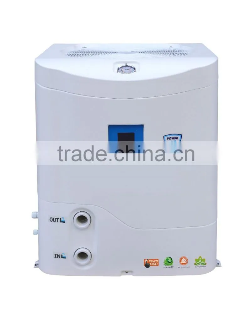 CE approved heat pump swimming pool water heater plastic casing