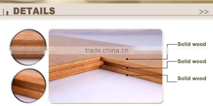 Solid Ukrain oak timber hardwood flooring (Smoked)