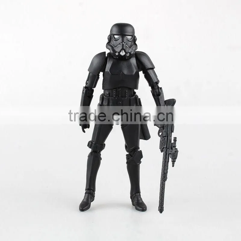 Force awakening Black Warrior 6in.shadow soldiers stormtrooper Toys