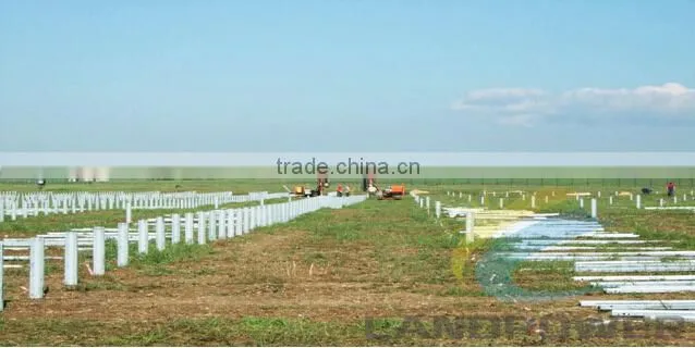 solar ground pole mounting systems