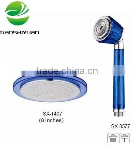 Bathroom accessories from china bathroom shower sets blue shower sets cheap bathroom sets