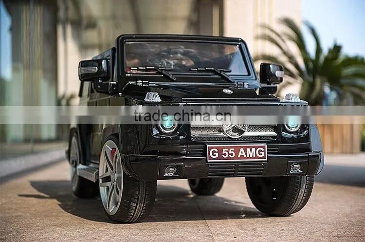 licensed ride on cars for kids Mercedes benz G55 12V official authorized baby car with music