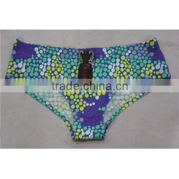 Seamless Ladies Print Colourful Hot Sexy Shorts Boxers