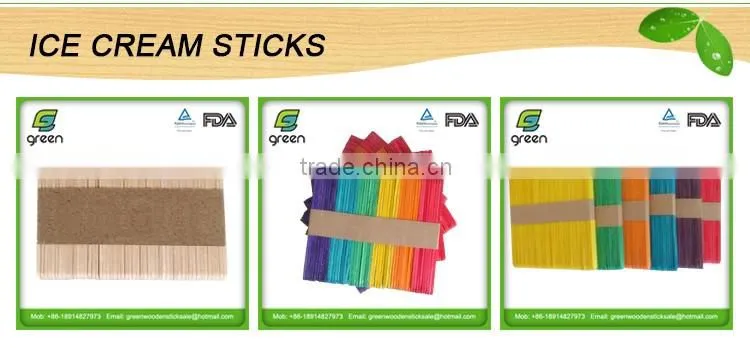 wooden ice cream sticks , wooden ice lolly sticks , wooden sticks