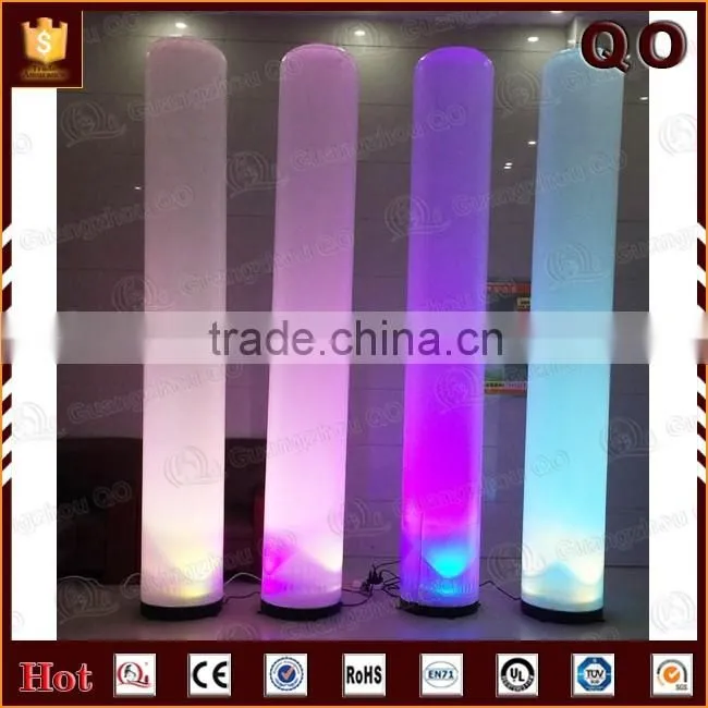 Best selling nice model inflatable post with led light