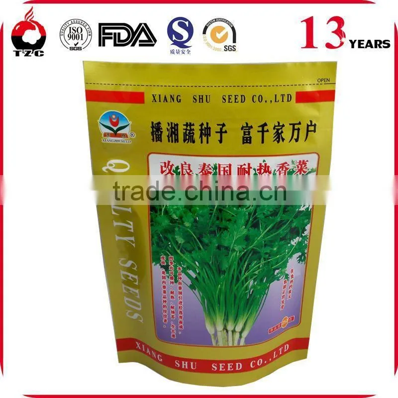 fresh vegetable fruit seed packaging bag