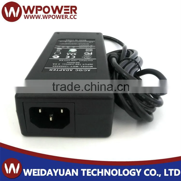12V 8A led power supply with UL and CE certification