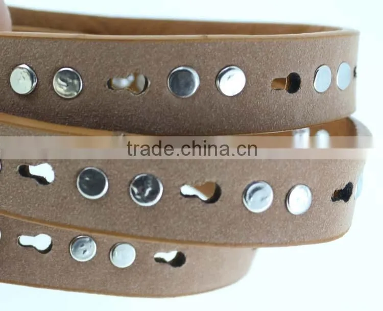 Women's fashion pu leather shiny rhinestone belt with shiny gold buckles in yiwu