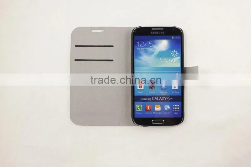 Book case cover for Samsung Galaxy S4 i9500,electronic-pressed workmanship fake model for samsung galaxy s4 i9500