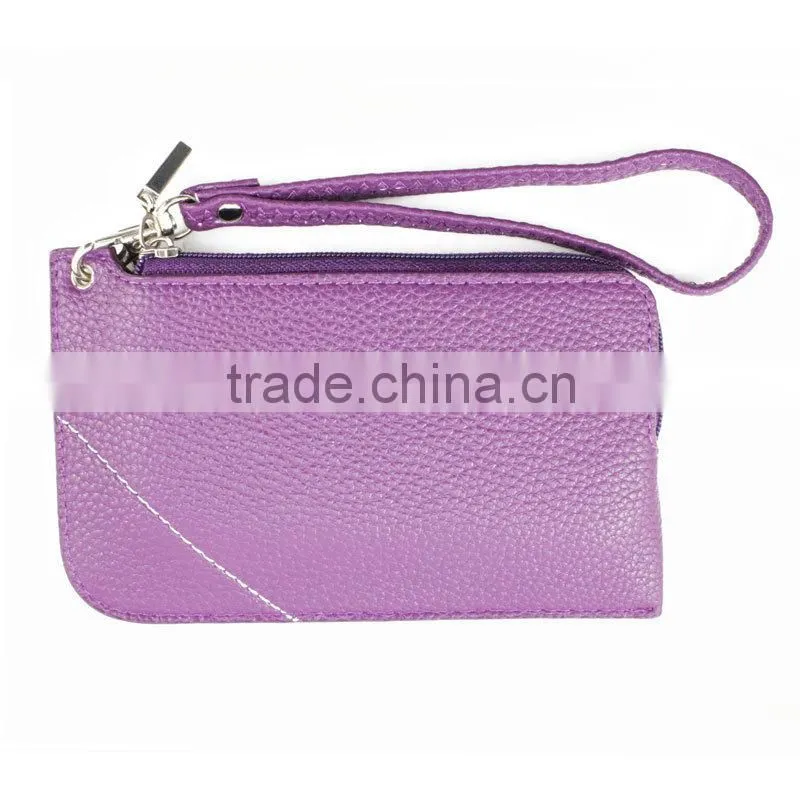 Mobile accessories,zipper pouch for easy carry, wrist bag mobile phone pouch