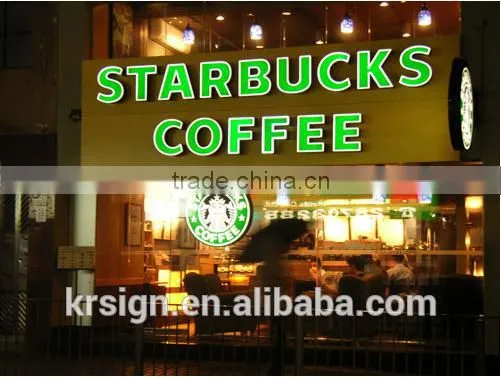 2016 New Design Custom Light Letters,3D channel letter, sign board