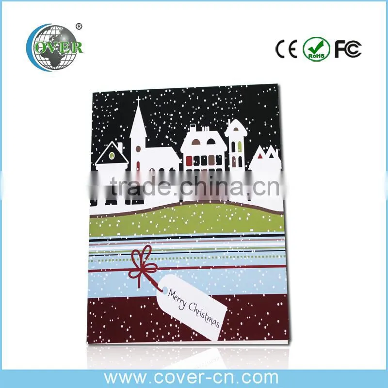 2015 christmas greeting card/music themed christmas cards/custom musical greeting card