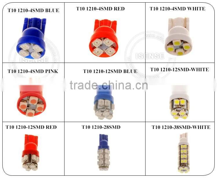 T10-38SMD indicator car led bulbs