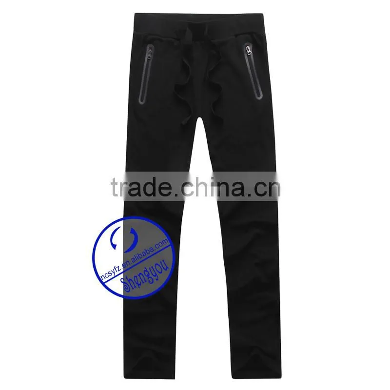 wholesale custom mens cotton jogger pants