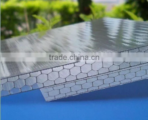 polycarbonate honeycomb sheet for roofing