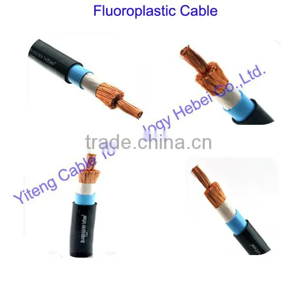 ZR-F46R 1*95mm2 Flame-retardant fluoroplastic insulated PVC sheathed flexible power cable
