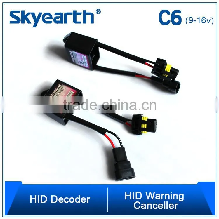 High Quality Error Free HID Warning Canceller HID Decoder C6 Blue Socket