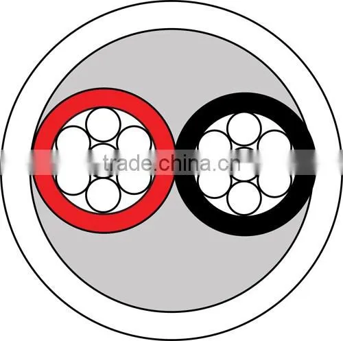 UL 2 Core Rubber Insulated Cable H07RN-F