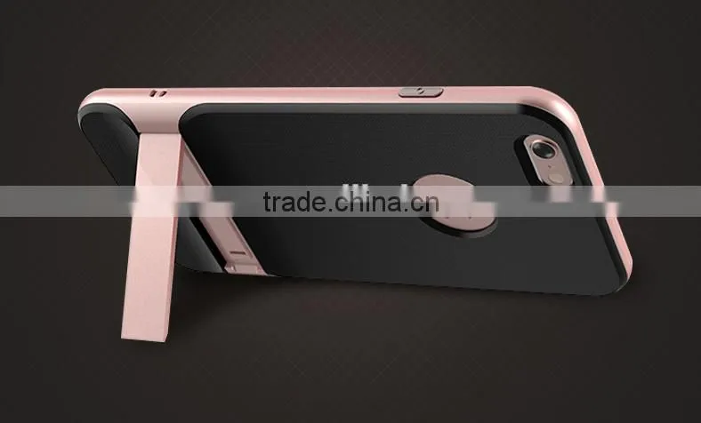Premium TPU Mobile Phone Case With PC Stander, Wholesale Phone Case For iPhone 6
