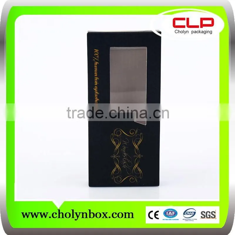 2016 hectographic printing beautiful plastic eyelash box