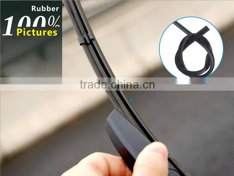 Aero Front Beam Windscreen Wiper Blades for Wiper Arms Slide 15mm