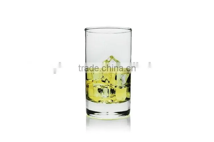 Machine made 350ml beautiful Juice/orange glass