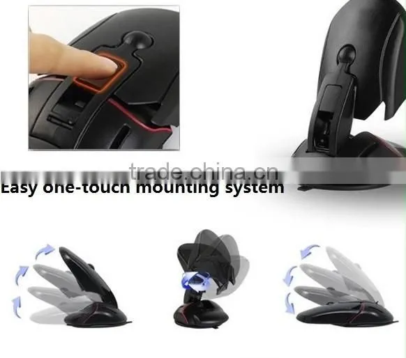 Universal designed sucition cup dashboard phone car holder