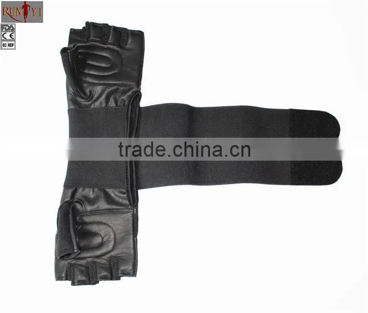 Men's Gym Wrist Wrap Gloves, Fitness Gloves, Workout Exercise Gloves