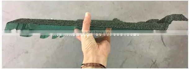 Aluminum Zinc 0.4mm Stone Coated Metal Roofing Tile With Kenya Standard