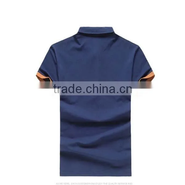 customed polyester cotton polo shirt for men