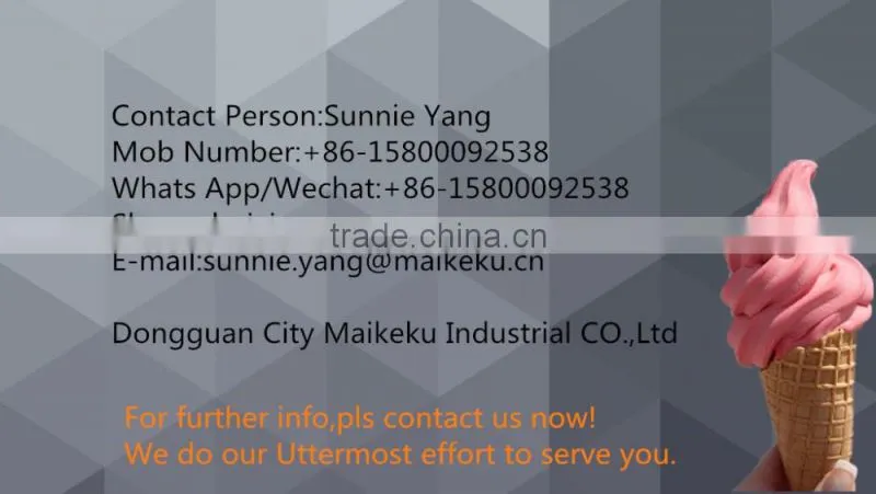 Soft Ice Cream Machinery from factory