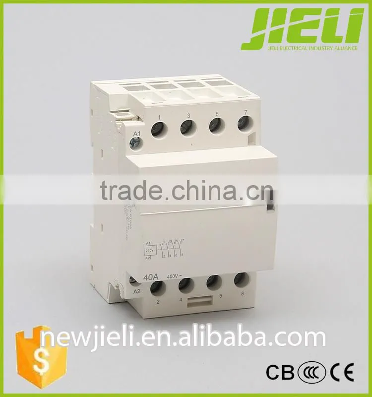 high quality 4NO 40A Din Rail Contactor