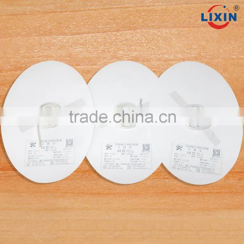 PET demist pad for bathroom mirrors
