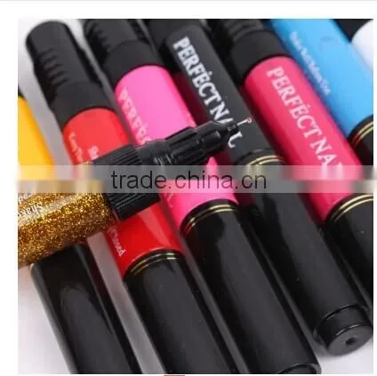 DIY Drawing Paint 3D nail art drawing pen set/kits