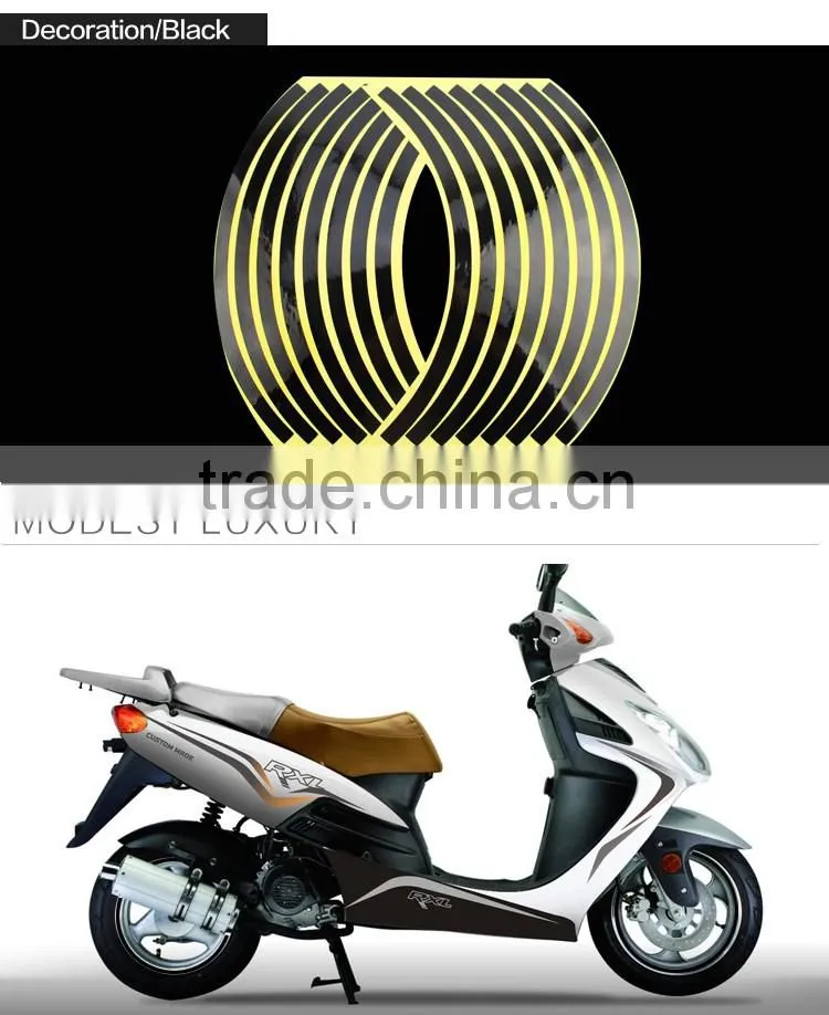 10 inches scooter rim sticker