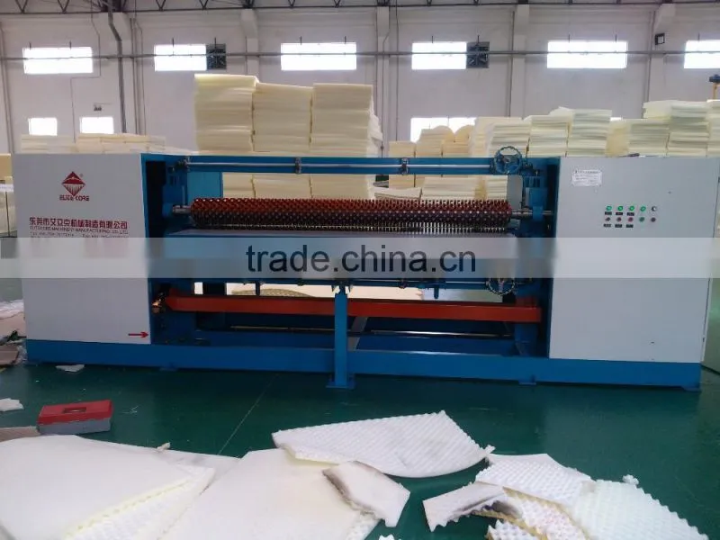 2015 ECMT-114 114B automatic foam profile cutting machine with two roller