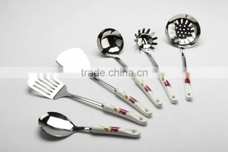 kitchen ceramic soup ladle