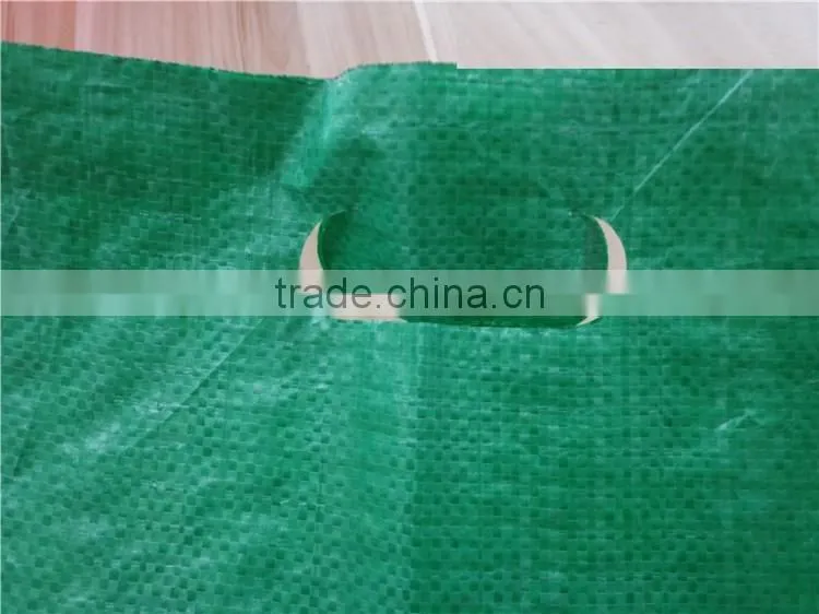 Die cut handle shopping and packaging cheap PP woven bag