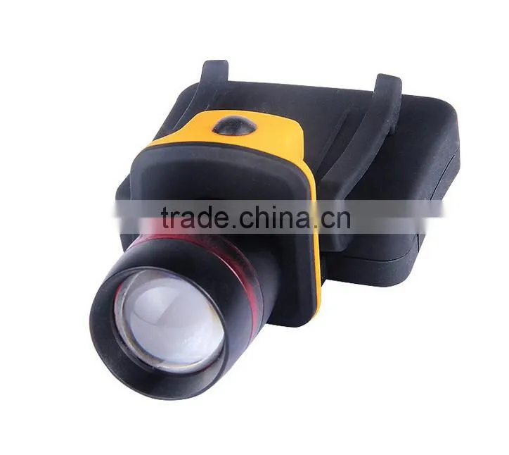Outdoor Hand Free LED Clip On Cap Hat Flashlight Lamp