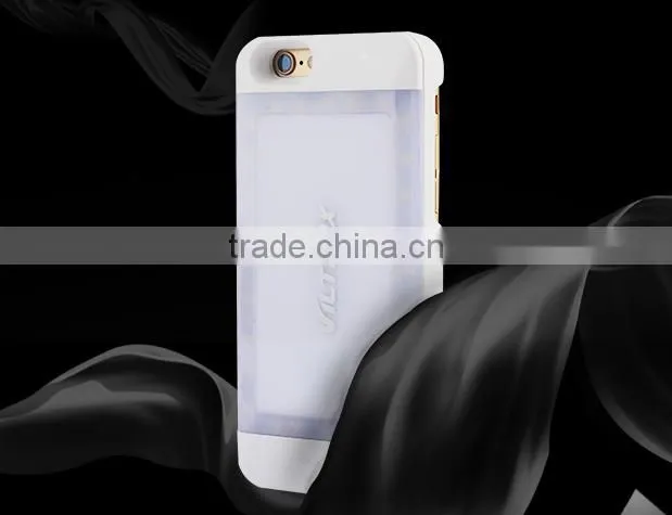 Viltrox Iphone6/6S Fill-in Light Phone Case Cover Chargeable Power Bank LED Selfie Flash Lighting for Mobile Phone Shooting