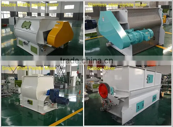 Concrete paddle mixer