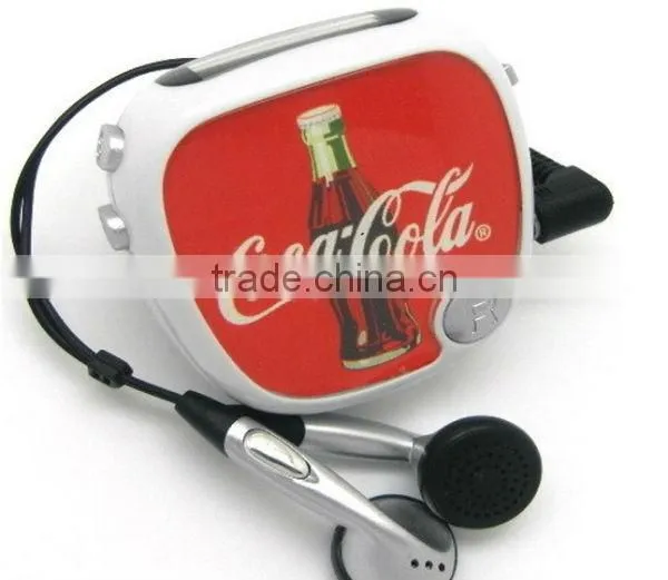 Multifunctional Digital FM Radio Pedometer Step Counter Pedometer with Earphone