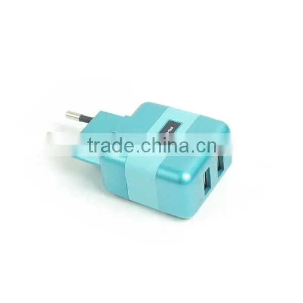 Dual USB Wall Charger For Smart Phone Dual USB Wall Charger
