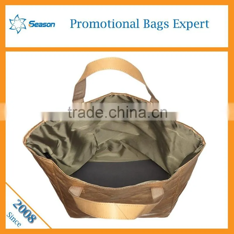 Tyvek tote bag Kraft paper bags brown tyvek paper bag
